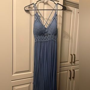 Pink Lily Maxi dress- S